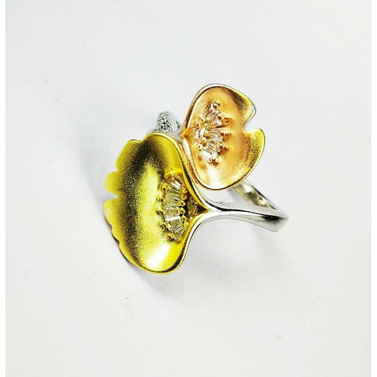 Broad Designer 925 Silver Ladies Rings