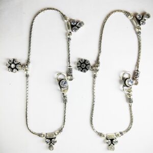 Unique Designed 925 Silver Payal