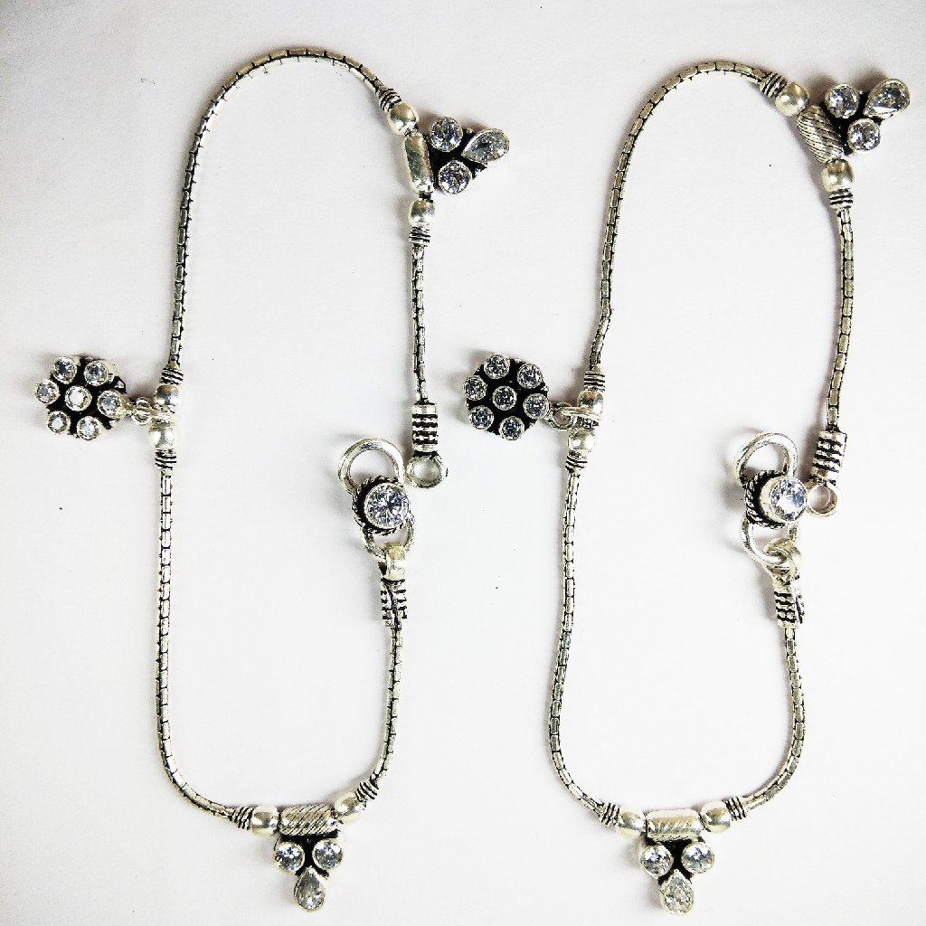 Unique Designed 925 Silver Payal