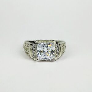92.5 sterling silver enamel ring ml-127