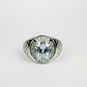 92.5 sterling silver enamel ring ml-124