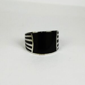 92.5 sterling silver enamel ring ml-120