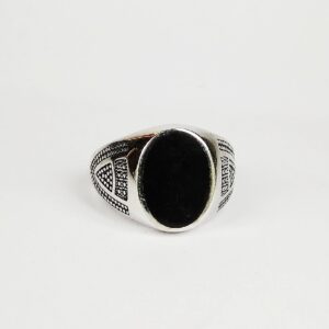 92.5 sterling silver enamel ring ml-118