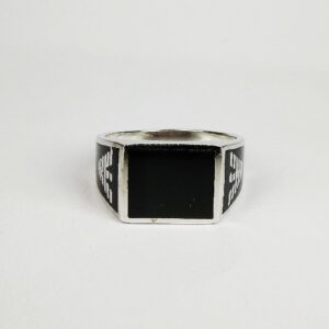 92.5 sterling silver enamel ring ml-115