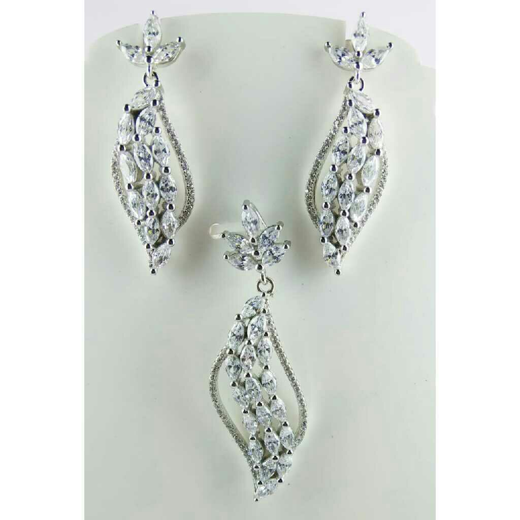 925 Silver Exclusive Pendent Set