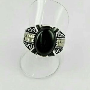 925 Silver Fancy Gents Ring