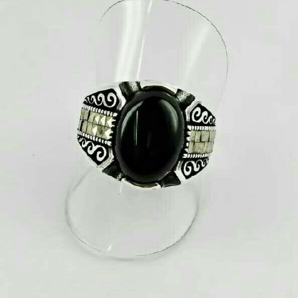 925 Silver Fancy Gents Ring