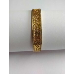 750 Rose Gold Healing Channel Setting Bangles