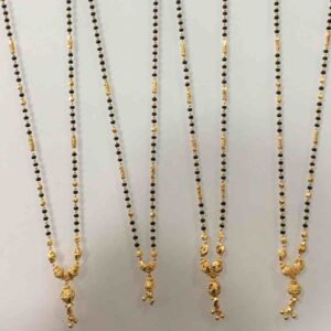 22K / 916 Gold Vertical Mangalsutra mala