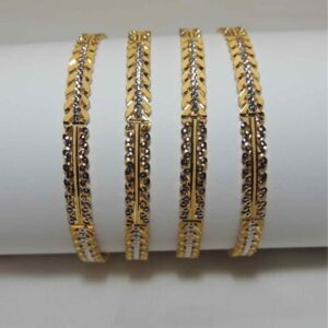 Gold Brass Handmade Forming Bangles