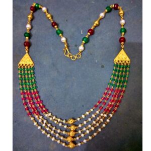 Gold & Moti Set