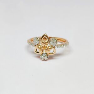 18KT Rose Gold Elegant Ring KOR41