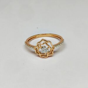 18KT Rose Gold Fancy Ring KOR37
