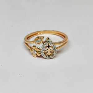 18KT Rose Gold Cocktail Ring KOR36