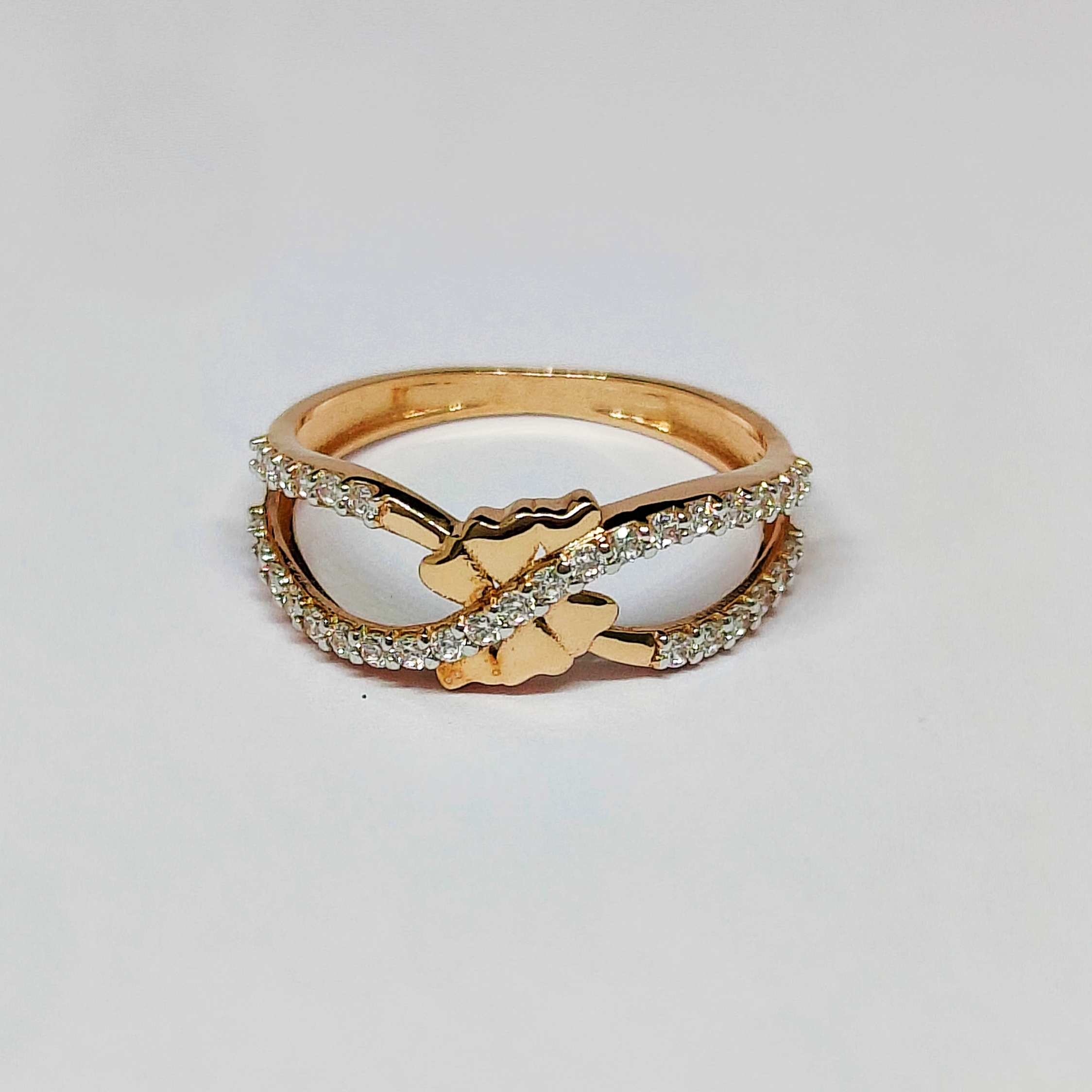 18KT Rose Gold Classy Ring KOR21