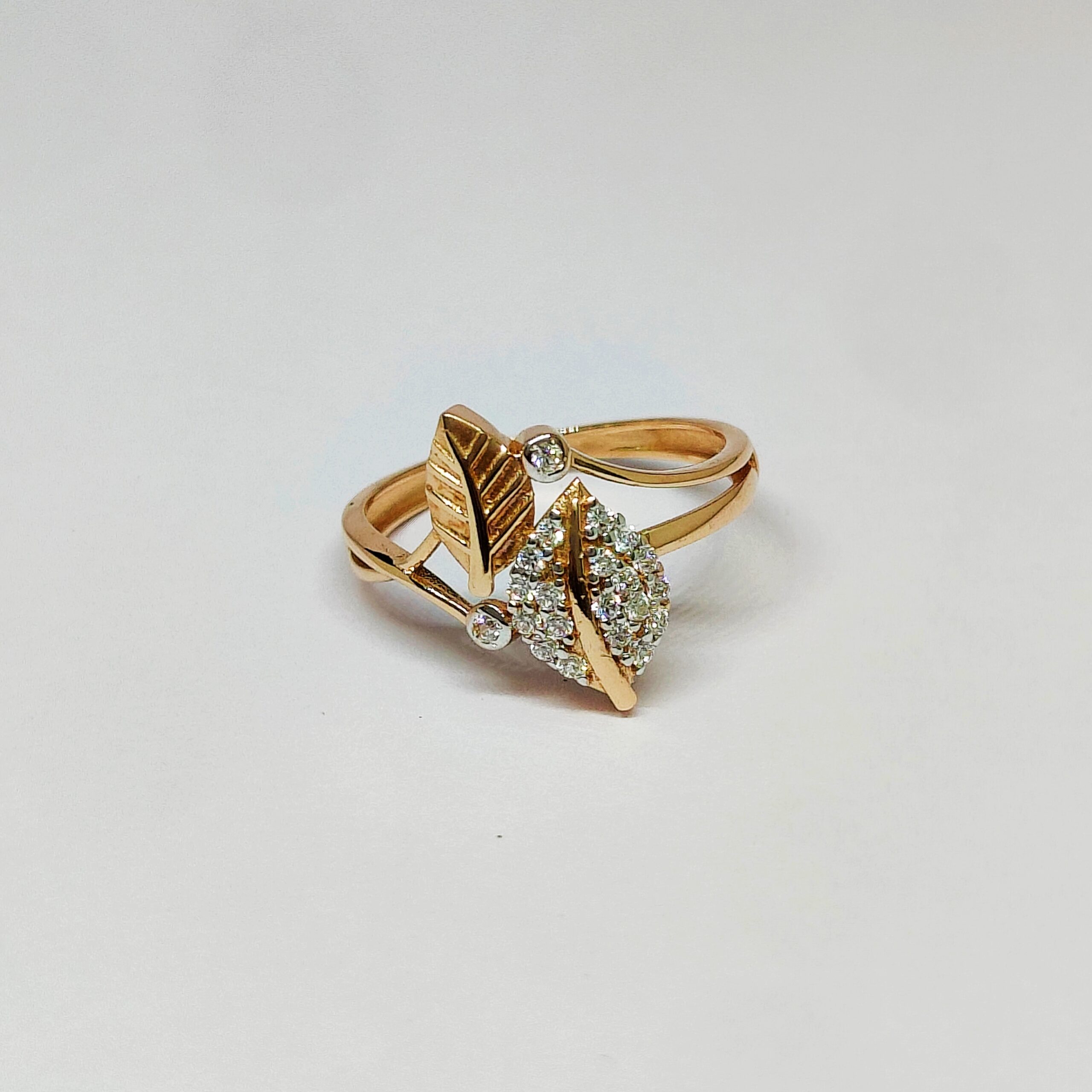 18KT Rose Gold Trending Ring KOR20