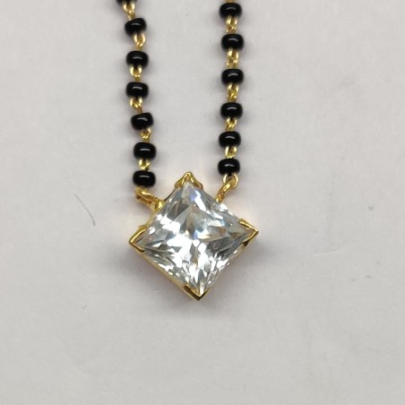 Single stone Mangalsutra - Image 2