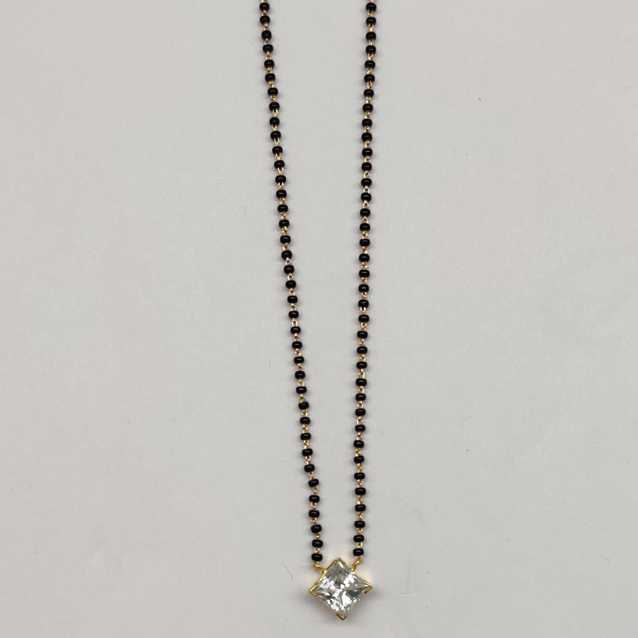 Single stone Mangalsutra