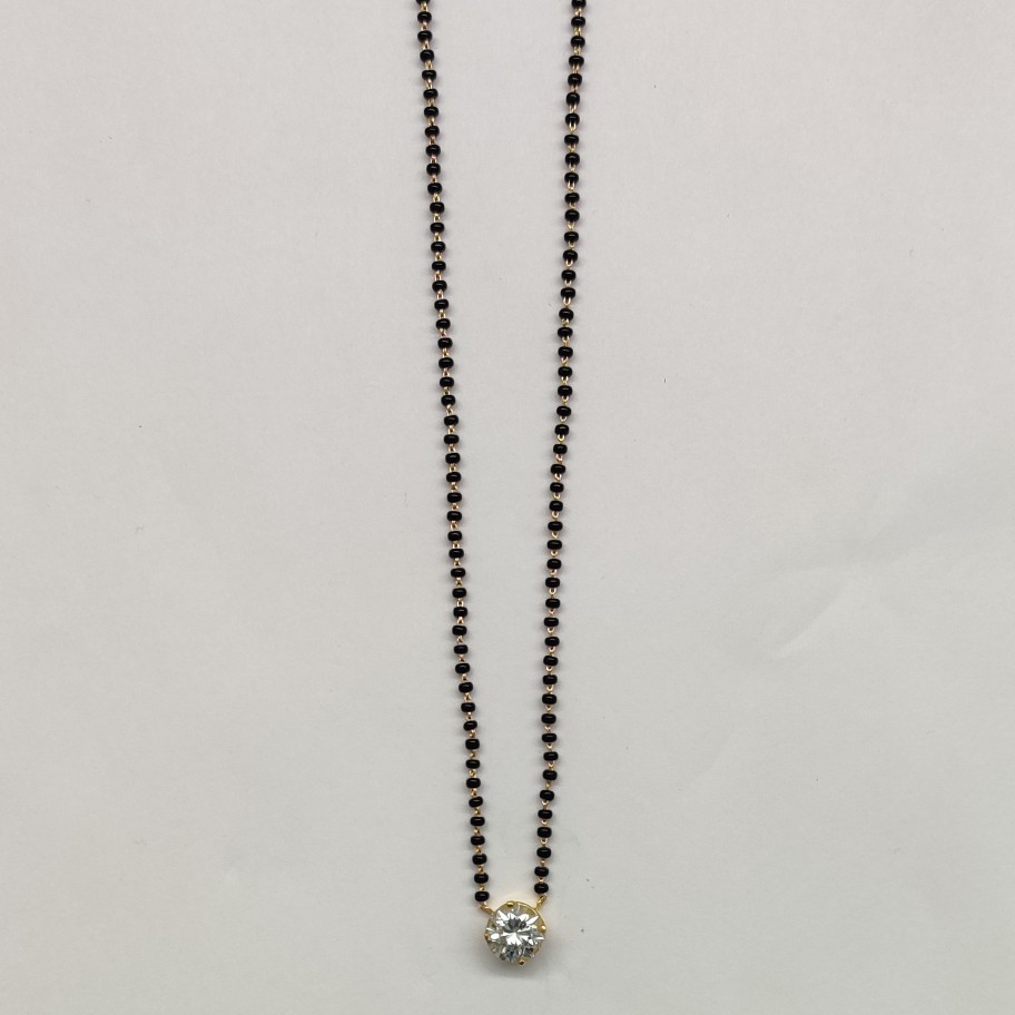 Single stone Mangalsutra