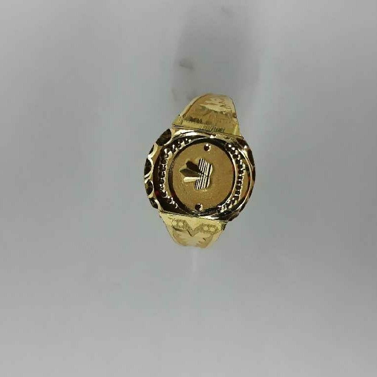 916 Gold Handmade Gents Fancy Ring