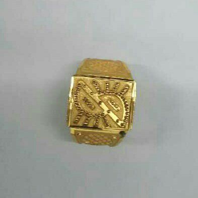 Handmade 916 Gents Fancy Chapeli Ring