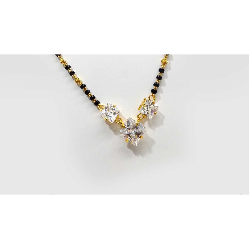 Flower Shape 916 Gold Mangalsutra