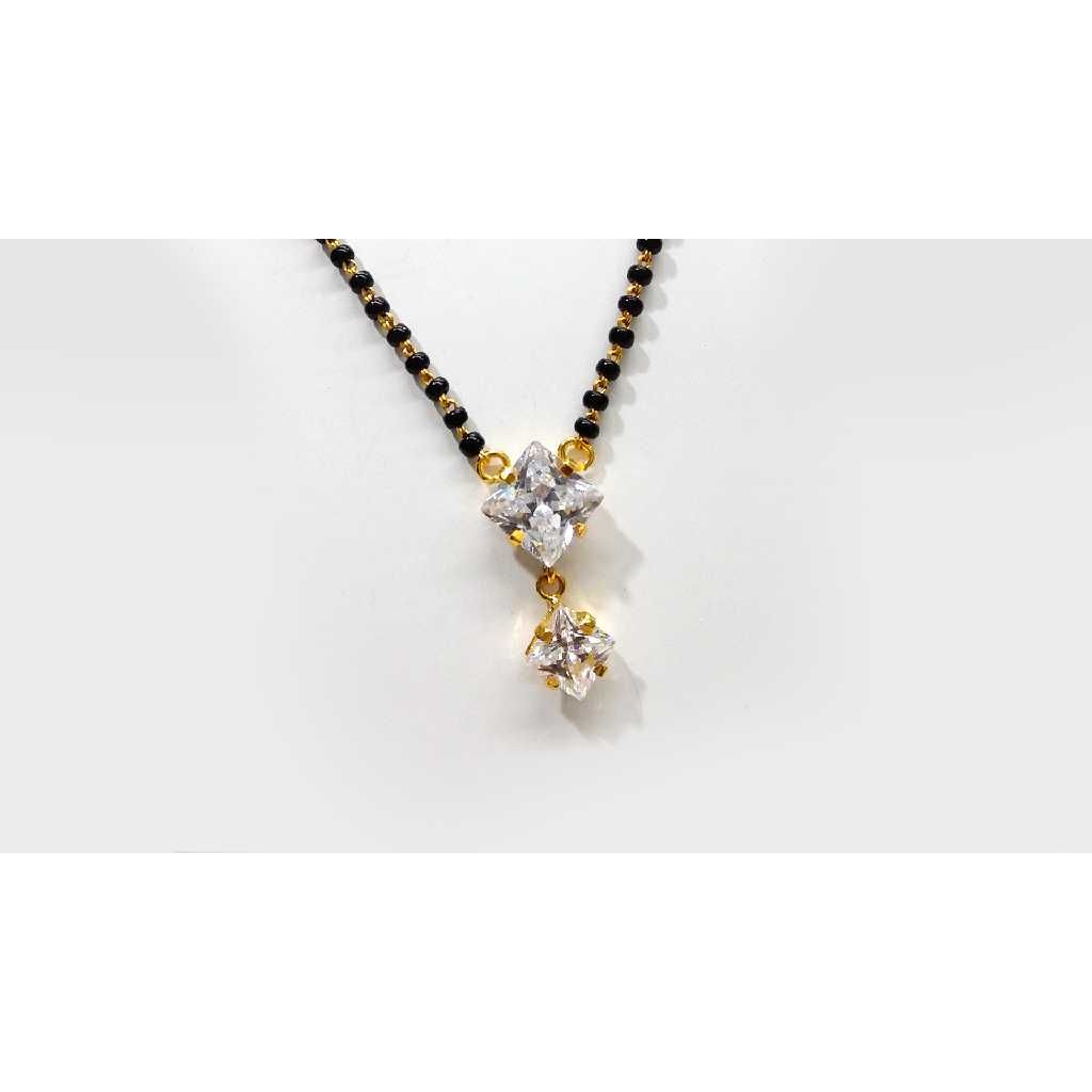 Star Shape 916 Gild Diamond Ladies Mangalsutra