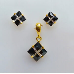 22KT Gold Pendant Set