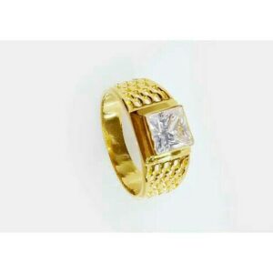22KT Gold Gents Designer Ring