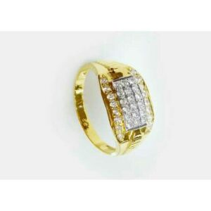 22KT Gold Gents Designer Ring