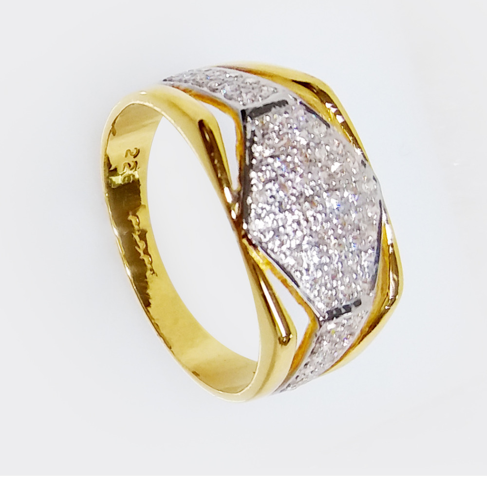 22KT Gold Gents Designer Ring
