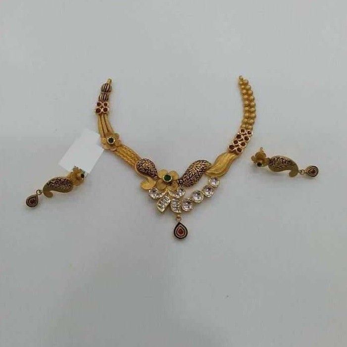 22K / 916 Gold Antique Special Jadtar Set