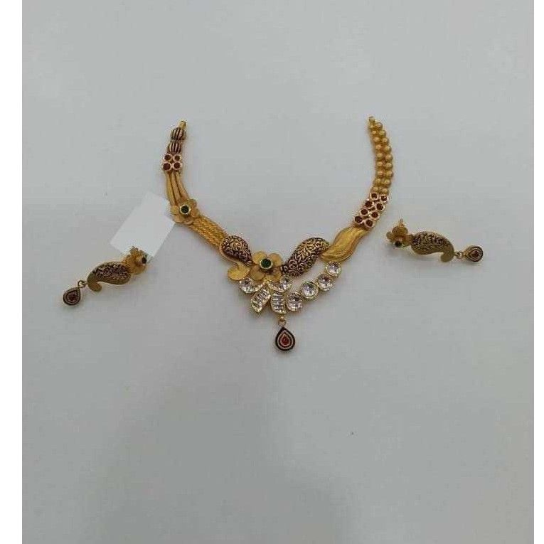 22K / 916 Gold Jadtar Classic Special Necklace Set