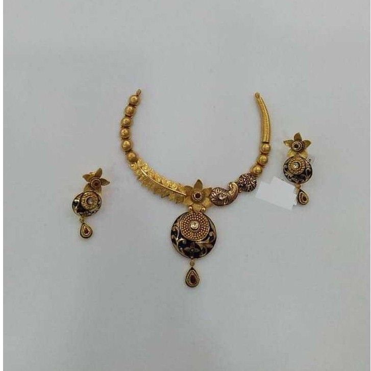 22K / 916 Gold Indian Antique Jadtar Set