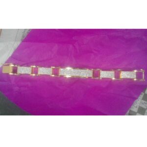 22KT/916 Gold Gents Jadtar Classic Special Bracelet