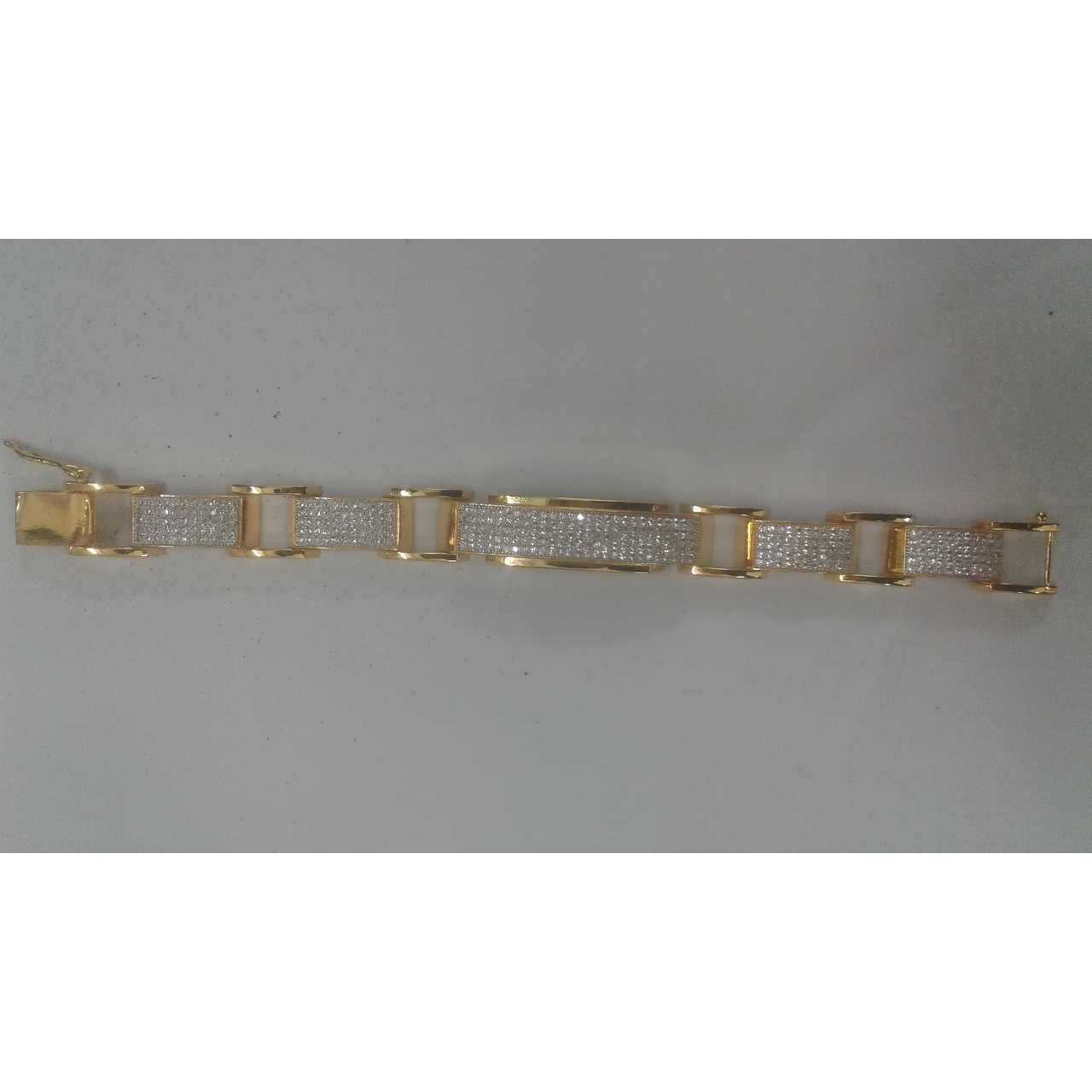 22KT/916 Gold Gents Jadtar Classic Special Bracelet