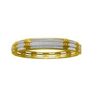 22KT Gold Gents Jadtar Antique Bracelet (Lucky)