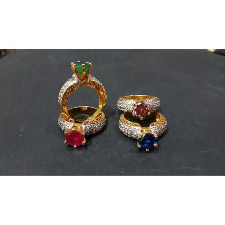 22KT Yellow Gold Ladies Antique Modern Trendy Ring
