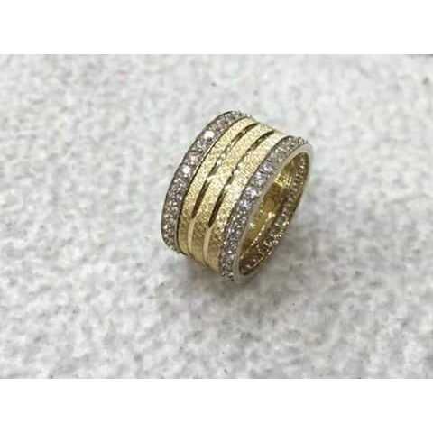 22KT Yellow Gold Jadtar Classic Heart Shaped Modern Ring