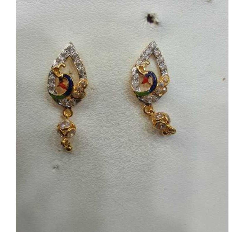 22KT Yellow Gold Ladies Jadtar Special Earring