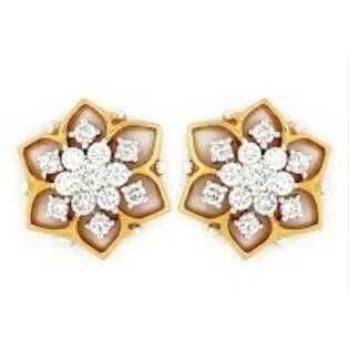 22KT Yellow Gold Ladies Jadtar Special Earring