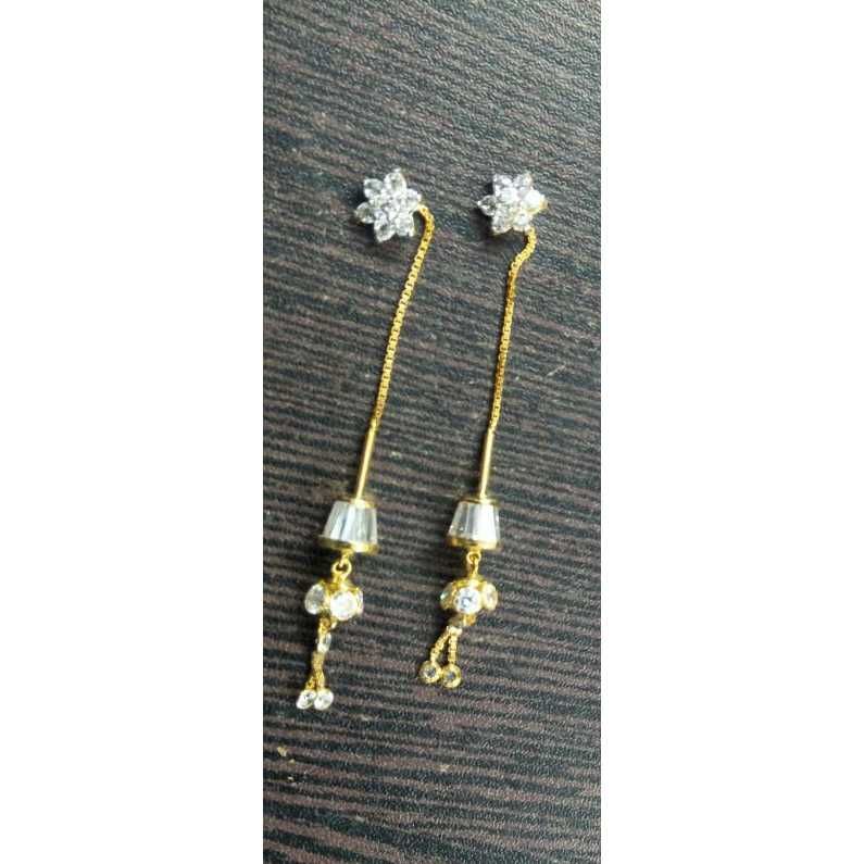 22K / 916 Gold Ladies Jadtar Special Classic Earrings