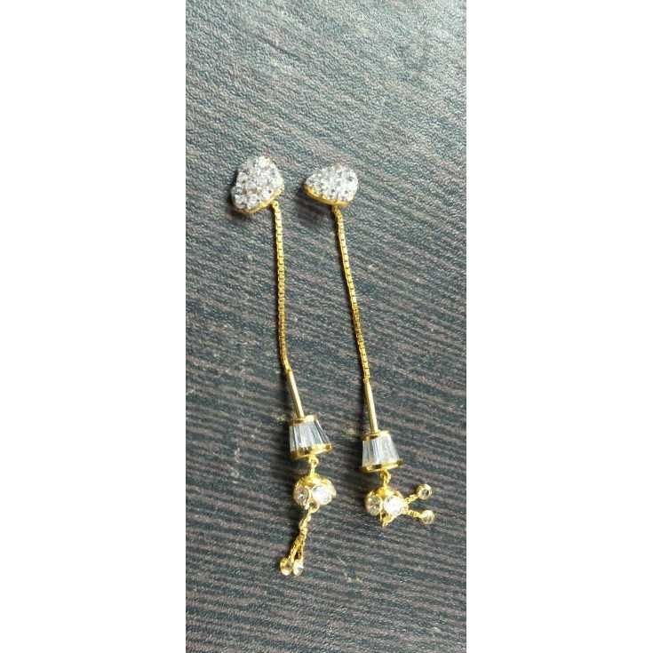 22K / 916 Gold Ladies Jadtar Special Classic Earrings