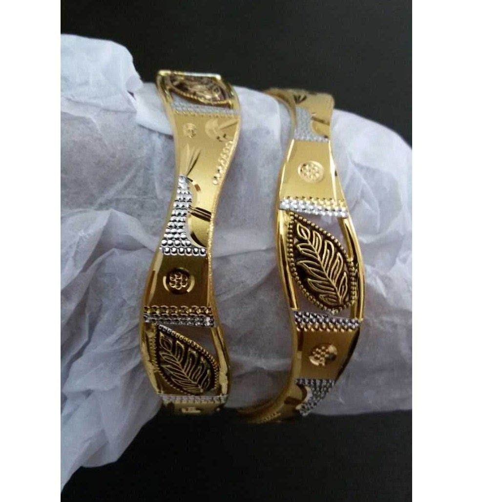 22KT Yellow Gold Ladies Jadtar Classic Attractive Copper Bangles