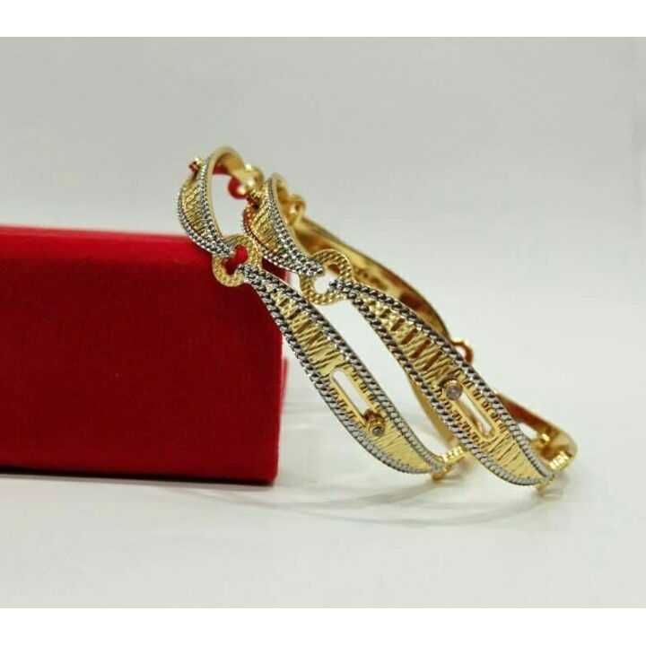 22KT Yellow Gold Ladies Antique Modern Copper Kadli