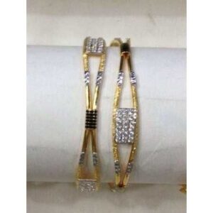 22KT Gold Ladies Jadtar Bridal Copper Kadli