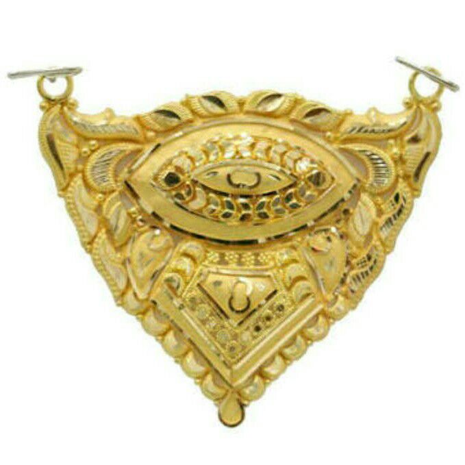 22KT Gold Ladies Indian Fancy Pendant