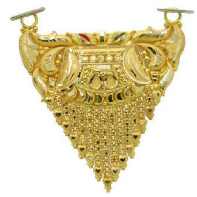 22KT Gold Ladies Fancy Yellow Pendant