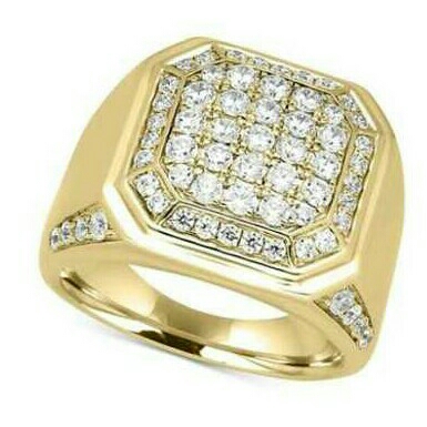 22KT Gold Gents Fancy Ring