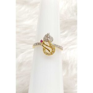 916 Gold Designer Exclusive Ladies Ring